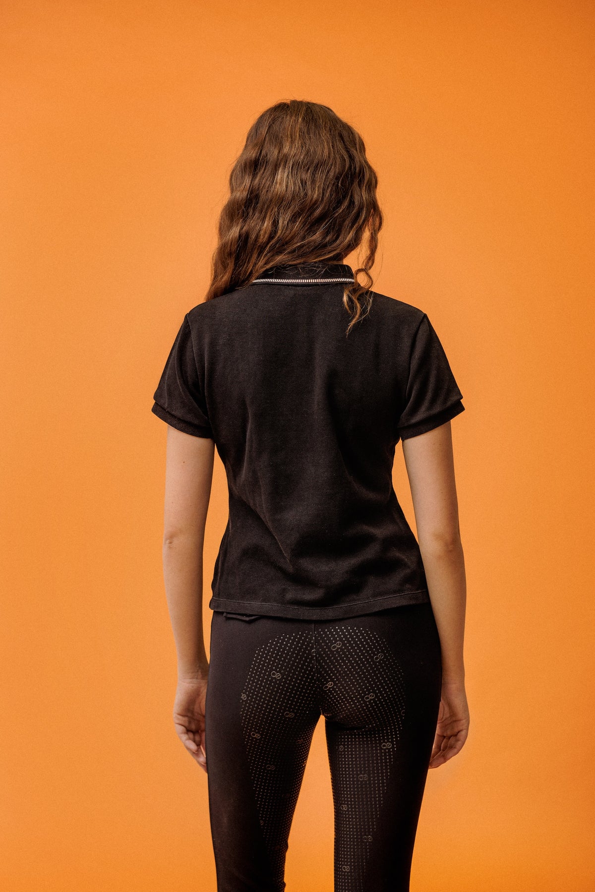 Leo Cropped Cotton Polo